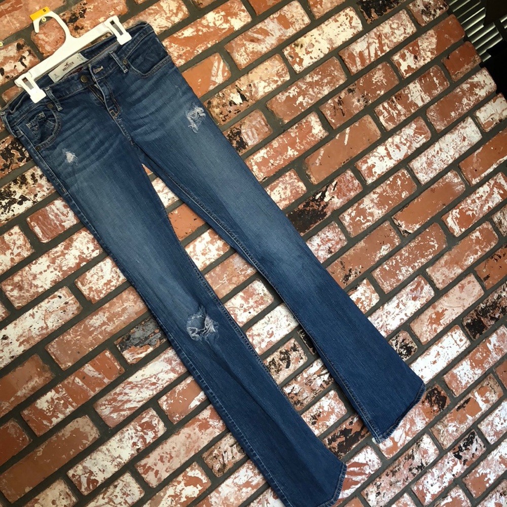 Distressed Hollister Jeans